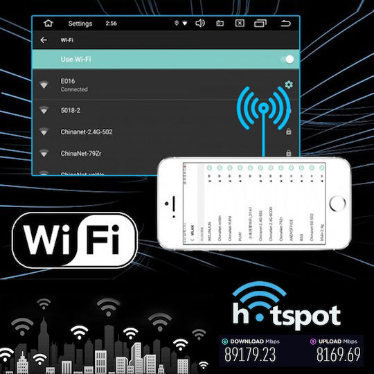 Ηχοσύστημα Αυτοκινήτου για Land Rover Freelander 2006-2014 (Bluetooth/USB/AUX/WiFi/GPS/Apple-Carplay/Android-Auto) με Οθόνη Αφής 9"