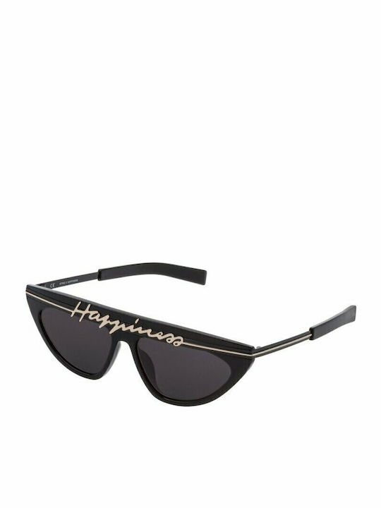 Sting Damen Sonnenbrille mit Schwarz Gestell und Schwarz Linse