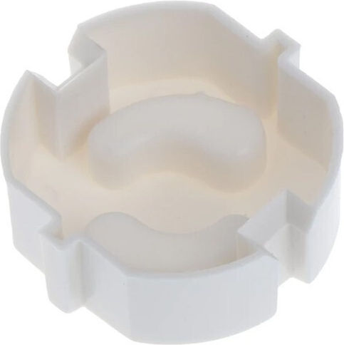 Outlet Cover Protectors made of Plastic in White Color 4x4cm 10pcs