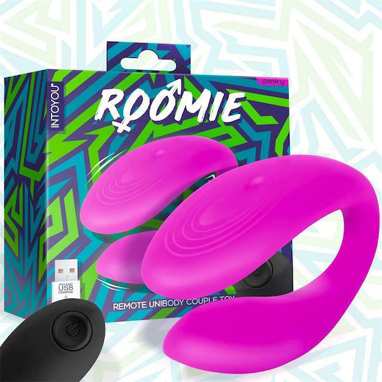 IntoYou Roomie Vibrator für Paare mit Fernbedienung Pink