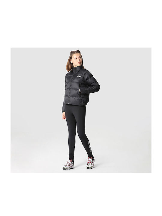 Hyalite Scurtă Jachetă de femei Puffer cu protecție împotriva vântului pentru iarnă Negru
