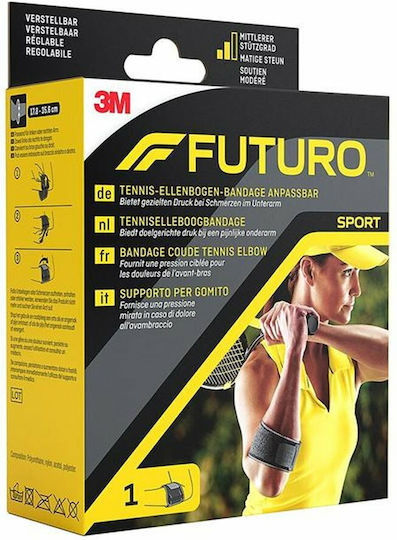 Futuro Elbow Support for Epicondylitis in Black color 45975