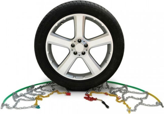 Snow Chain No110 Αντιολισθητικές Αλυσίδες Πάχους 12mm Επιβατικού Αυτοκινήτου 2τμχ