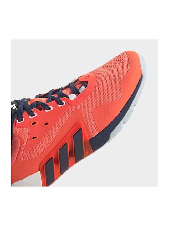 Dropset Men's Sport Shoes Crossfit Solar Red Dark Blue Cloud White