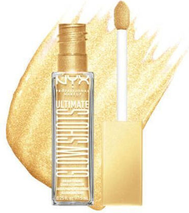 Nyx Professional Makeup Ultimate Glow Shots Eye Shadow in Liquid Form 07 Lemon-slayed 7.5ml