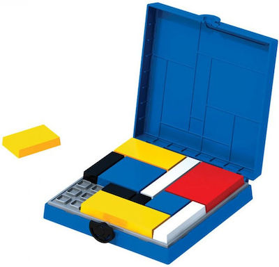 Eureka Brettspiel Ah! Ha Mondrian Blocks Blue Edition für 1 Spieler 8+ Jahre 473555