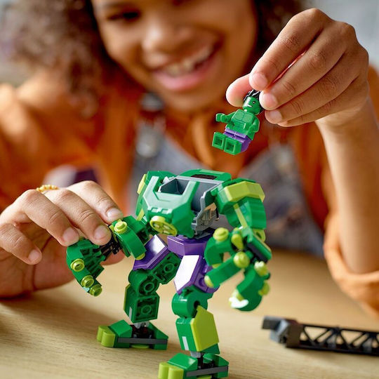 LEGO Marvel Hulk Mech Armor για 6+ Ετών 138τμχ