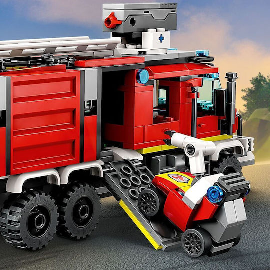 LEGO City Camion de Pompieri de Comandă pentru 7+ Ani