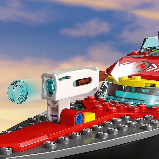 LEGO City Fire Rescue Boat για 5+ Ετών