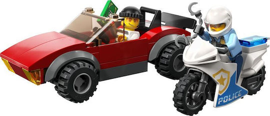 LEGO City Police Bike Car Chase για 5+ Ετών 59τμχ