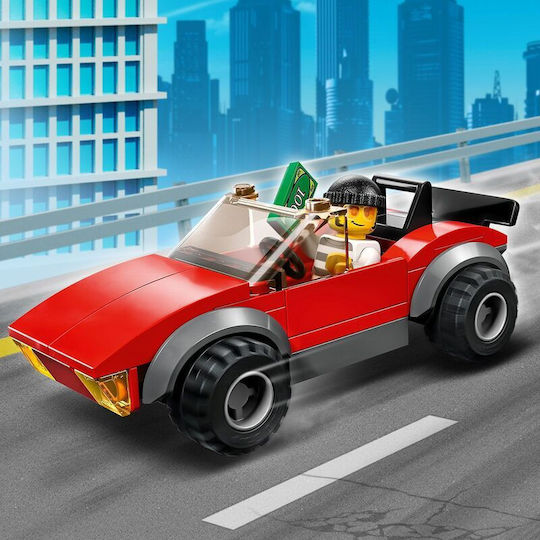 LEGO City Police Bike Car Chase για 5+ Ετών 59τμχ