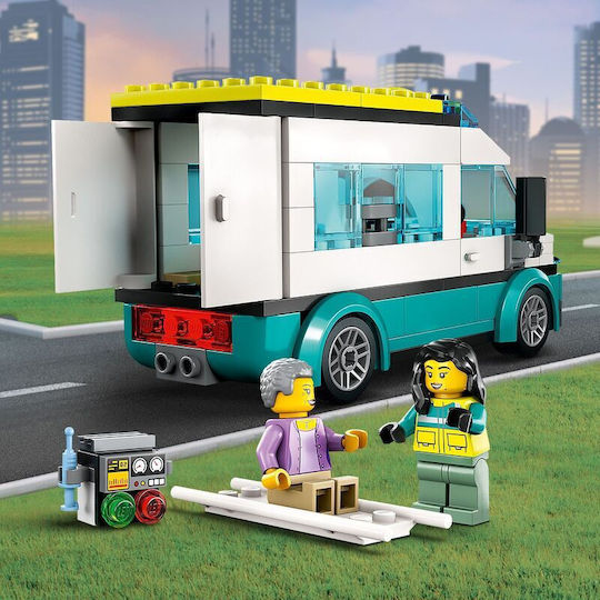 LEGO City Emergency Vehicles HQ за Възраст 6+