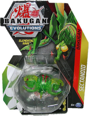 Spin Master Miniature Toy Evolutions Bakugan Sectanoid Rare Core Ball Elemental for 6+ Years