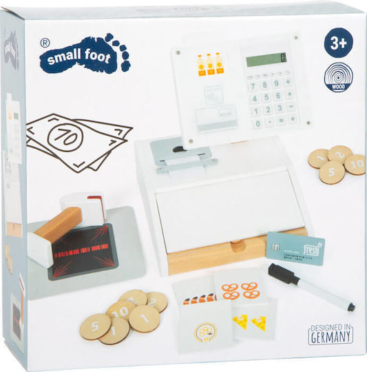 Small Foot Fresh Wooden Toy Cash Register for 3+ Years 1 Pc