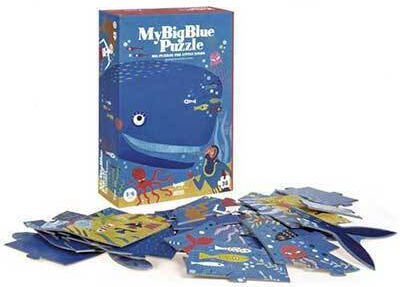 Kids Puzzle My Big Blue for 3++ Years 36pcs Londji