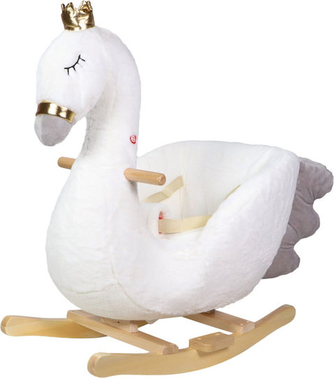 Tryco Качулка Играчка Swan за 12++ месеца със Звуци за Товар до 30кг Бял