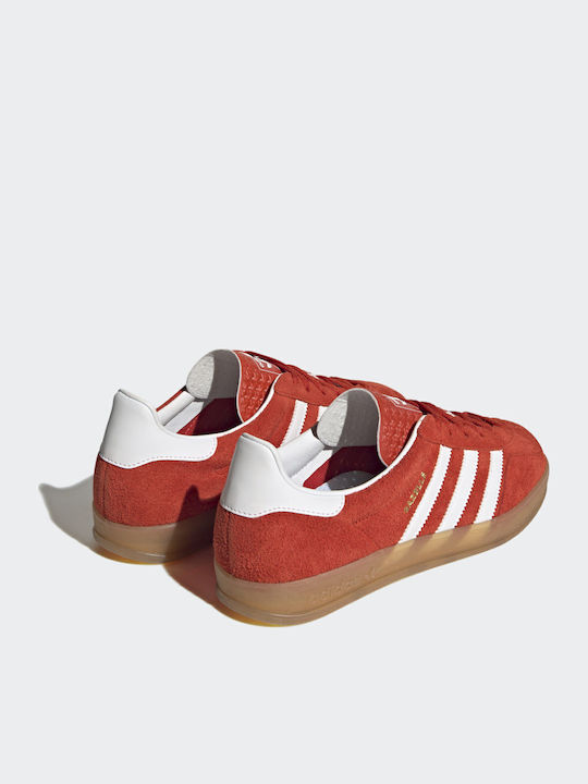 Gazelle Indoor Sneakers Bold Orange / Cloud White / Gum