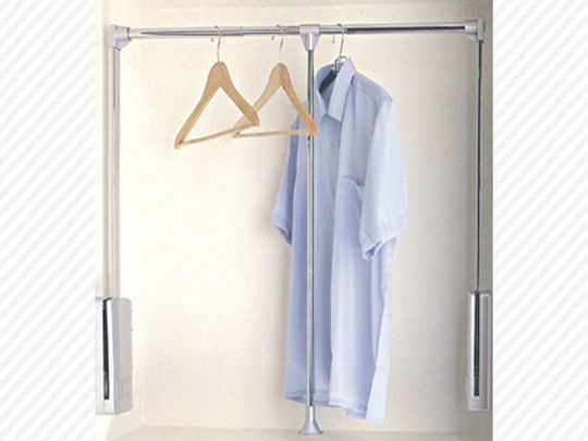 Ergo Metal Wardrobe Lift Silver 131808.0002 1pcs