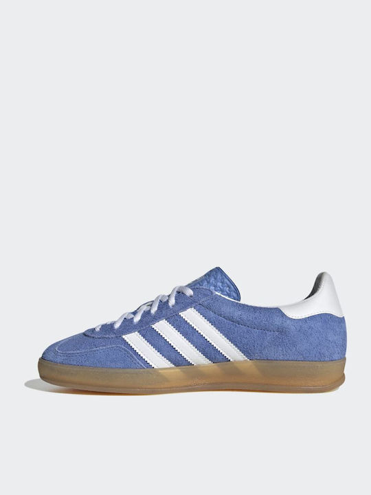 Gazelle Indoor Γυναικεία Sneakers Blue Fusion / Cloud White / Gold Metallic