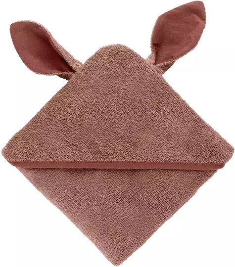Bibs Βρεφική Κάπα-Μπουρνούζι με Κουκούλα 65x65εκ.