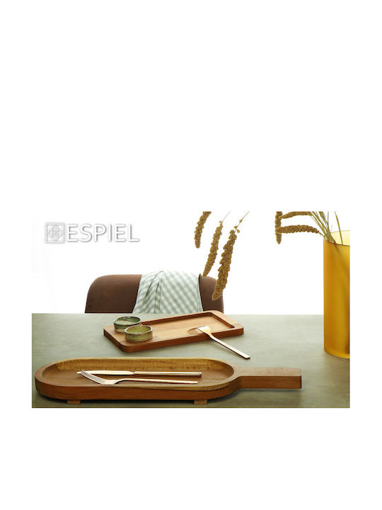 Espiel Servierplatte mit Griff Hölzernes 58x16x3.5cm 1Stück