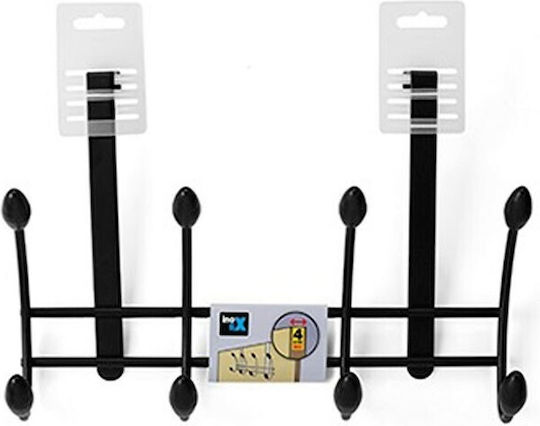 Inofix Κρεμάστρα Πόρτας 8 Θέσεων Μεταλλική 30.6x10.9x20.8εκ.