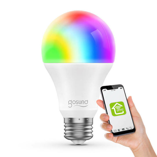 Gosund WB4 Smart LED Bulbs 8W for Socket E27 and Shape A60 RGBW 800lm Dimmable 4pcs