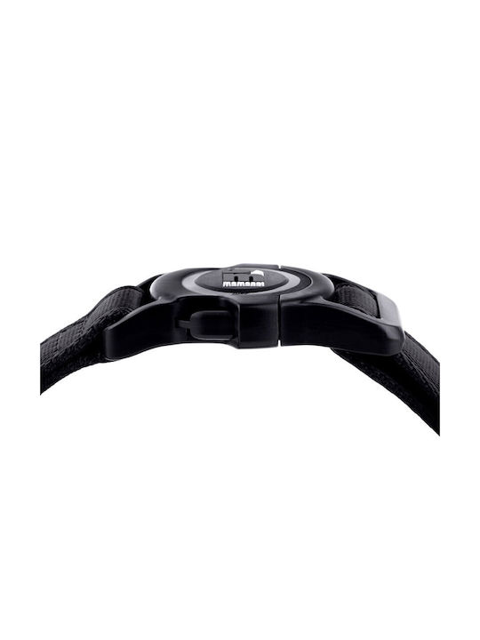 My Family Memopet Dog Collar in Black color Collar Large 55-75cm