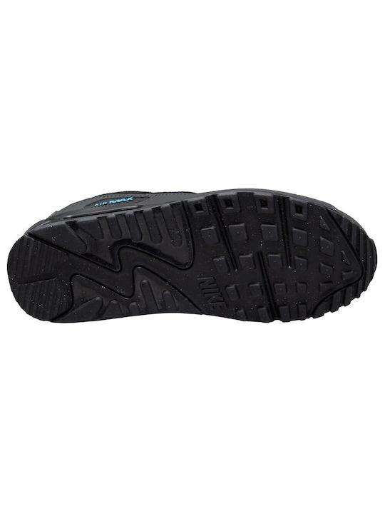 Air Max 90 Мъжки Маратонки Dark Smoke Grey / Black / Laser Blue