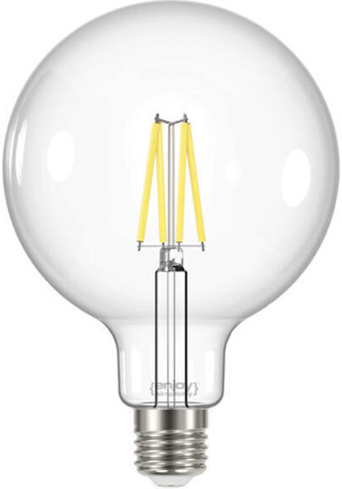 Elvhx LED Bulb 7.5W for Socket E27 and Shape G125 Natural White 806lm Dimmable