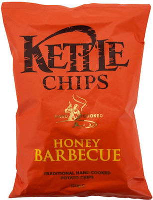 Kettle Chips Chipsuri with Flavor Miere BBQ și sare de mare 150gr