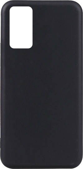 Umschlag Rückseite Silikon Schwarz (TCL 405)