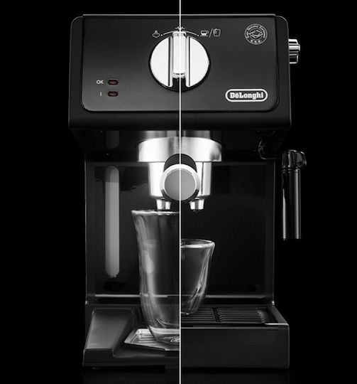 De'Longhi Μηχανή Espresso 1100W Πίεσης 15bar Μαύρη ECP 31.21