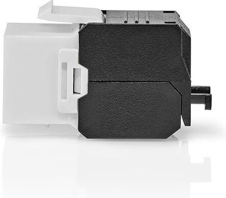 Nedis Priză De Rețea Externă Single RJ45 Tip Cat6 În Culoare Neagră CCGP89710BK