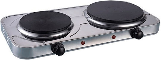 Lafet CH-025AS Επιτραπέζια Εστία Εμαγιέ Διπλή Inox