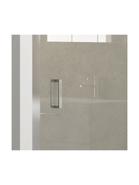 Karag New Flora 500 Διαχωριστικό Ντουζιέρας με Συρόμενη Πόρτα 100x180cm Clear Glass