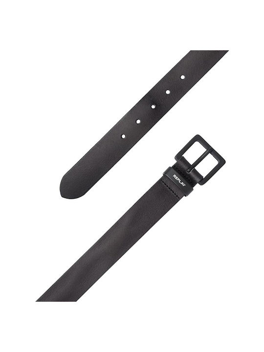 Replay Men's Wide Belt Black