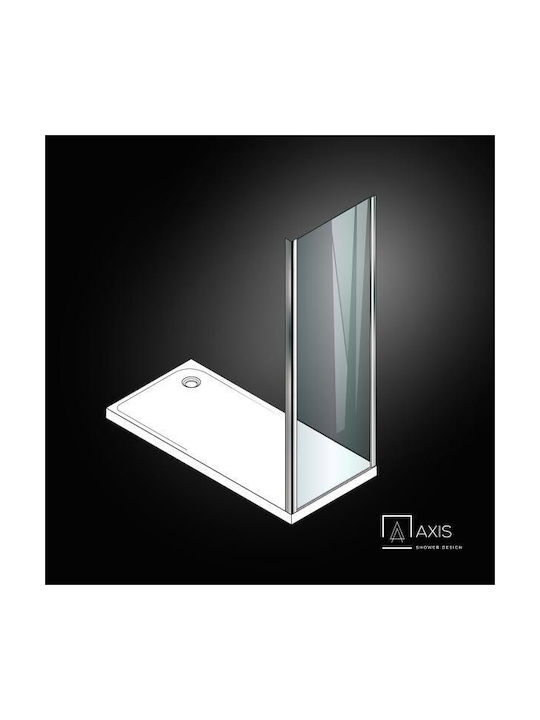 Axis Side Panel Fixed Side for Shower 67-69x185cm Clean Glass