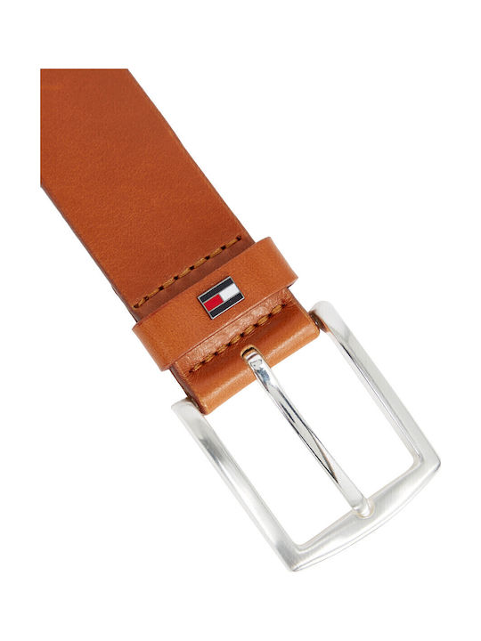 Tommy Hilfiger Denton 3.5 Curea pentru bărbați Din piele Tabac maro