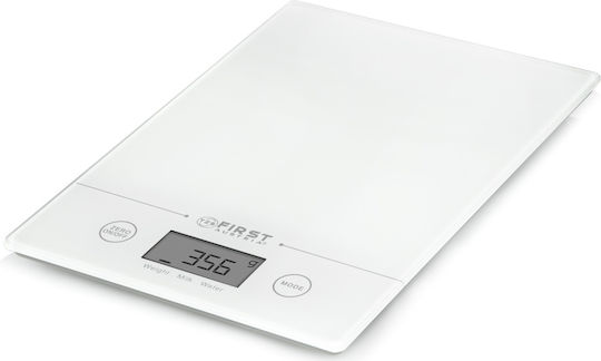 First Austria Ψηφιακή Ζυγαριά Κουζίνας έως 5kg White