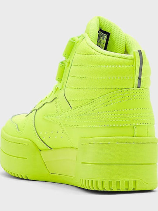 FILA Lifted Flatforms Sneakers Κίτρινα