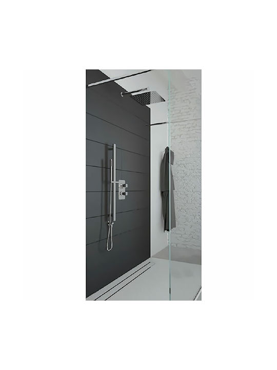 Eurorama Quadra Built-in Faucet Mixer for Shower 3 Exits Chrome