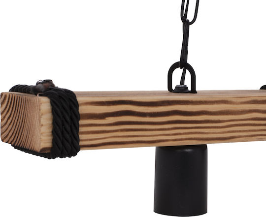 HomeMarkt Pendant Light Brown with Socket E27 15cm