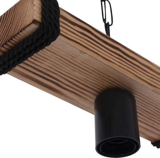 HomeMarkt Pendant Light Brown with Socket E27 15cm