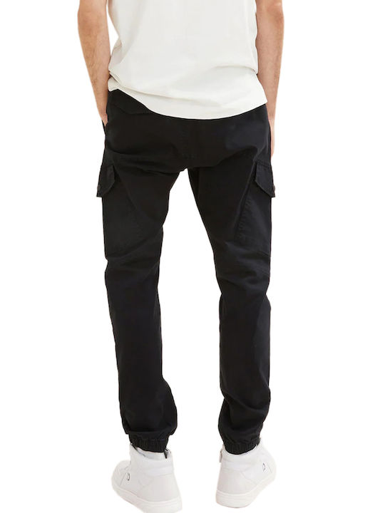 Tom Tailor Trousers Cargo Black