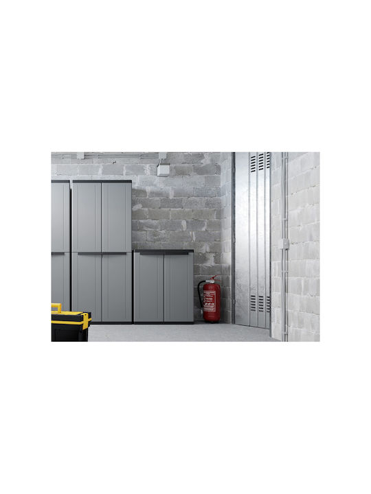 Δίφυλλη Ντουλάπα JLine Πλαστική με 1 Ράφι 68 68x37.5x85εκ.