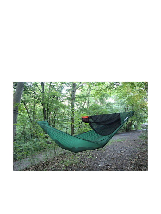 Ticket To The Moon Hängematte Fallschirm Einzeln Stoff Forest Green 310x140cm