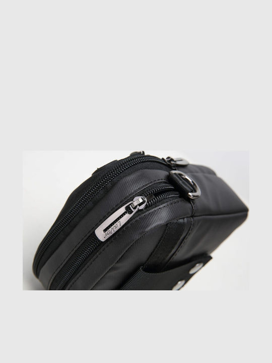 Leather Men's Bag Shoulder / Crossbody Black