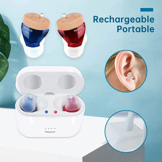 IncenSonic V30 Rechargeable ITC Hearing Aids