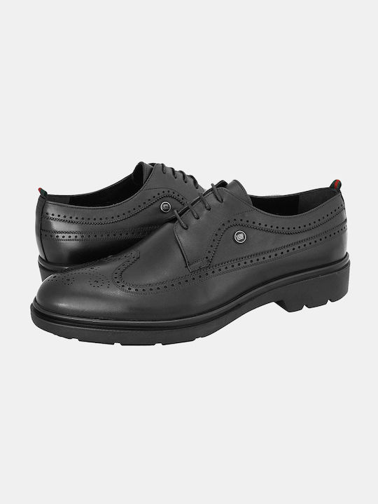 Guy Laroche Men's Leather Casual Shoes Black